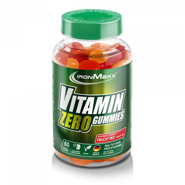 IronMaxx Vitamin Vegan Zero Gummis 60 (No Food Waste)