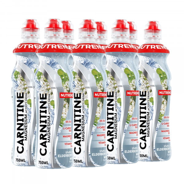 Nutrend Carnitine Magnesium Drink Elderberry Mint 8x750ml