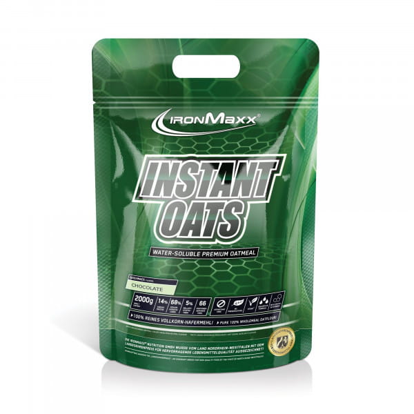 IRONMAXX INSTANT OATS unflavoured, 2000g, Natural