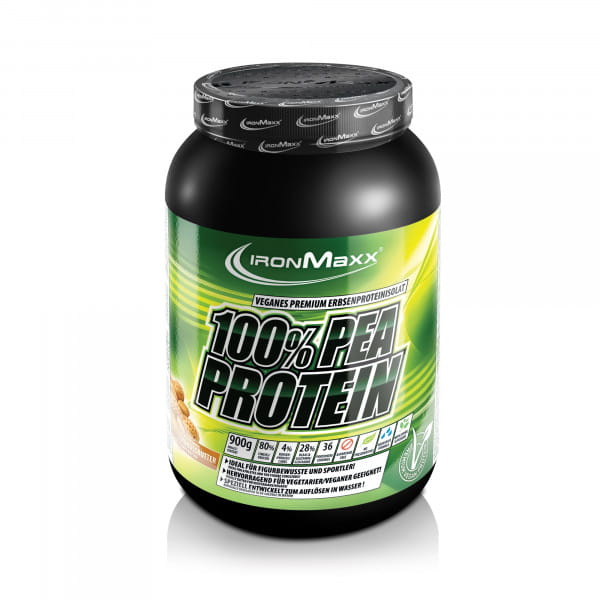 Ironmaxx 100% Pea Protein Vanilla 900g